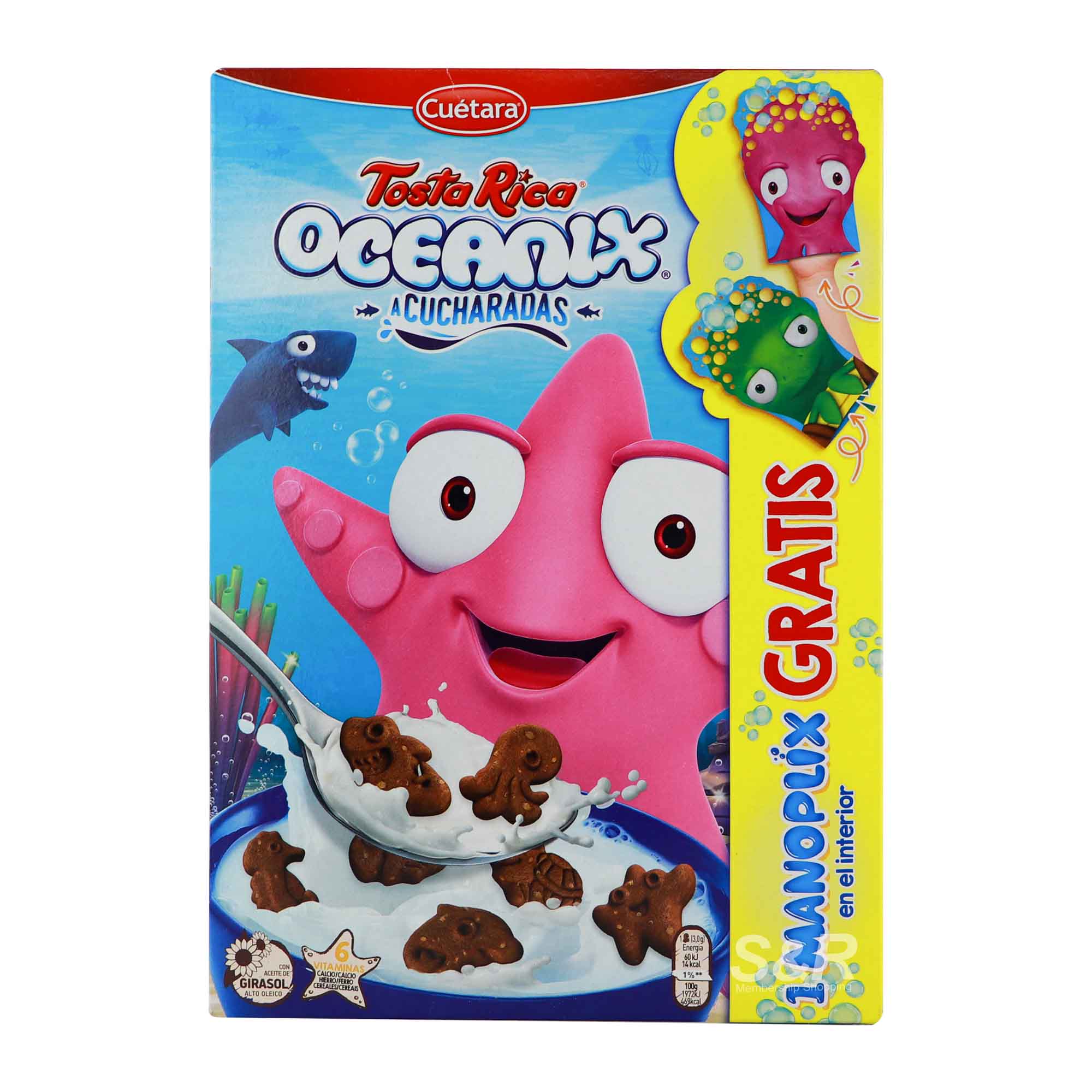 Cuetara Tosta Rica Oceanix Cereal 320g